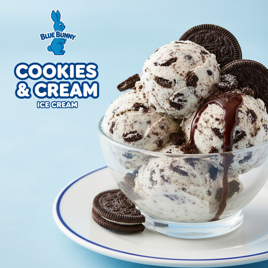 Blue Bunny Cookies And Cream