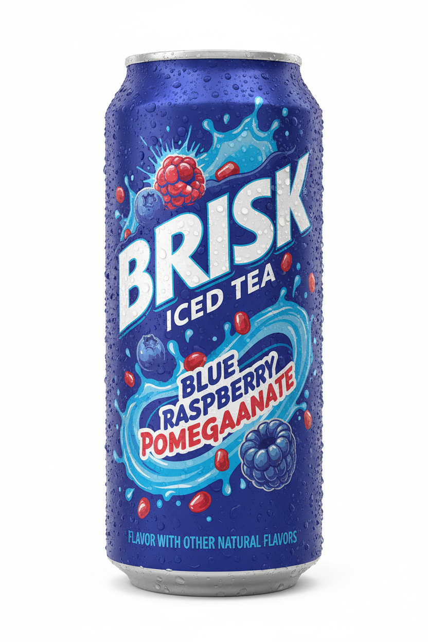 Brisk Ice Tea-blue-pom