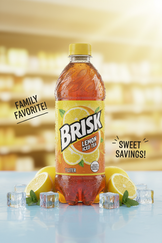 Brisk Lemon Icetea 1l