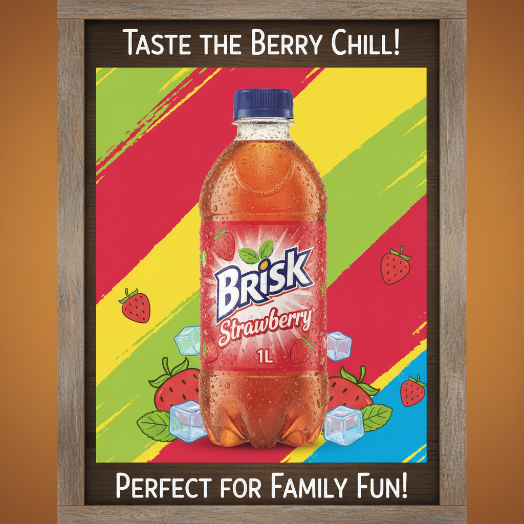 Brisk Straw 1 L