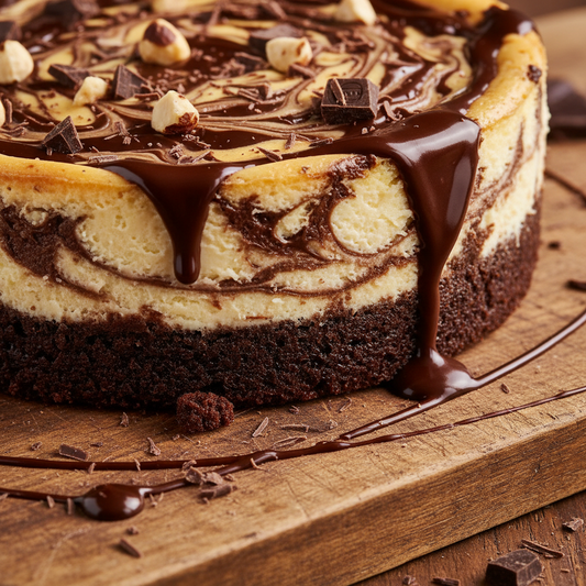 Brwnie Swirl Cheese Cake