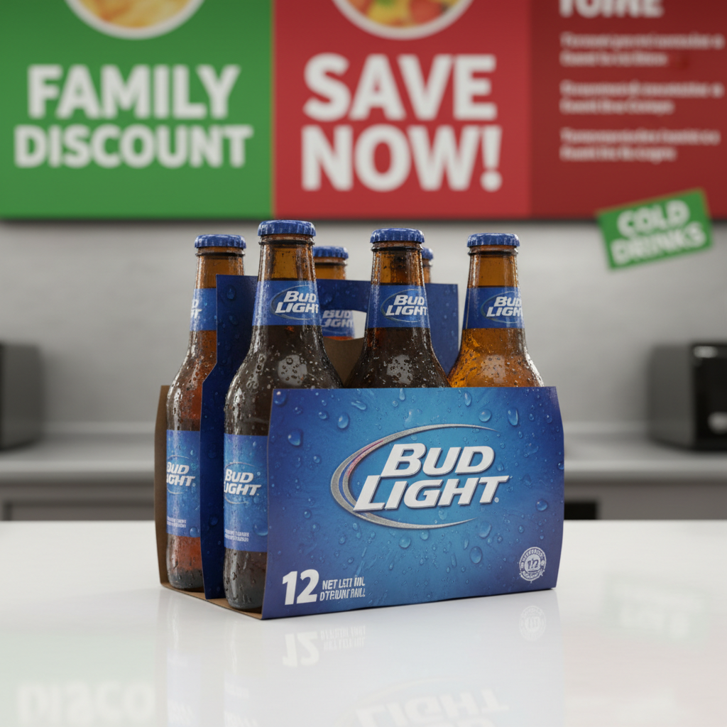 Bud Light12  Bottlde