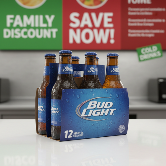 Bud Light12  Bottlde