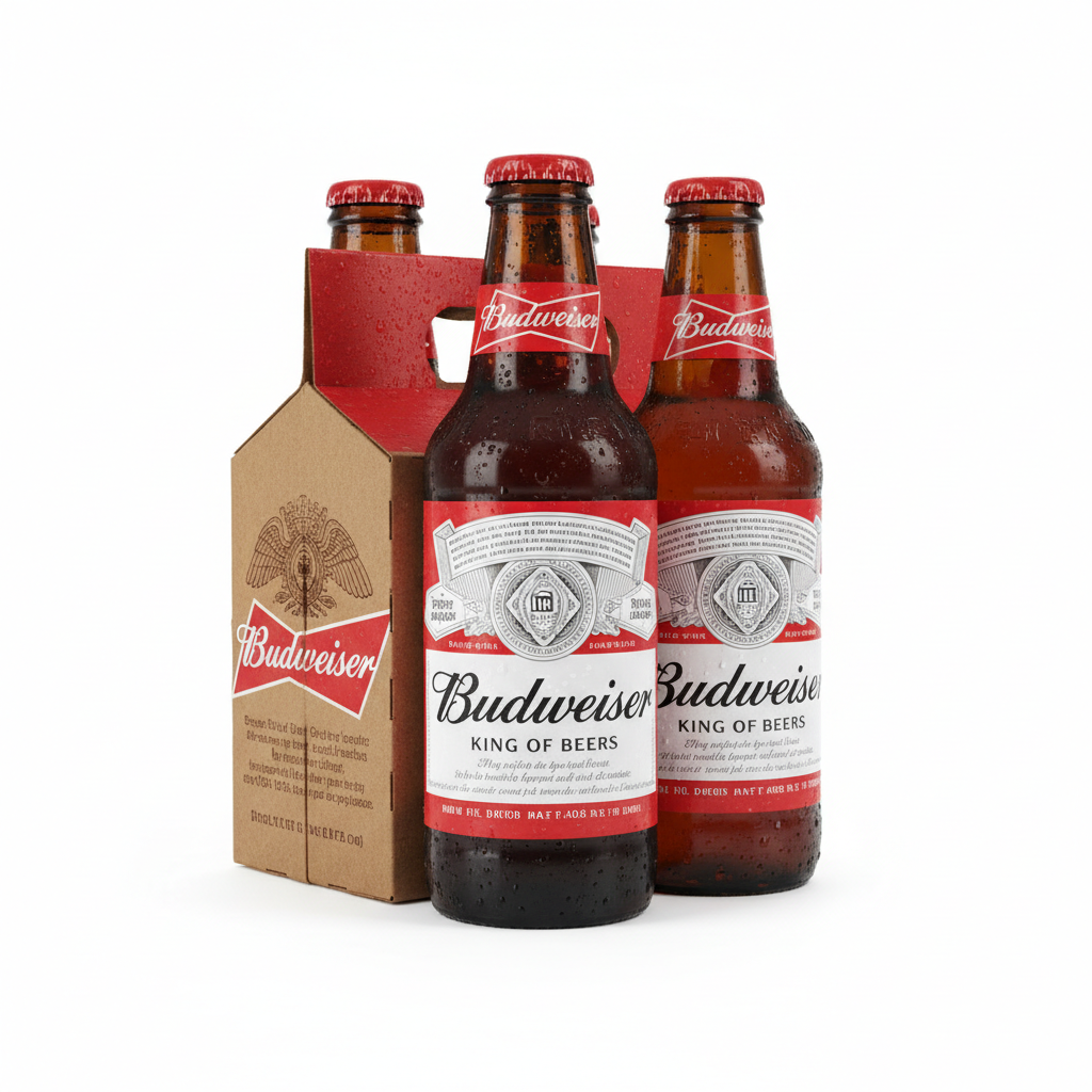 Budweiser 6 Pack Bottles
