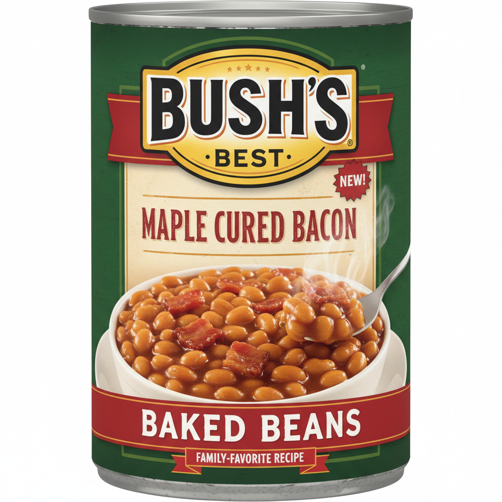 Bush Maple Cured Bacon Beans