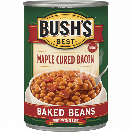 Bush Maple Cured Bacon Beans