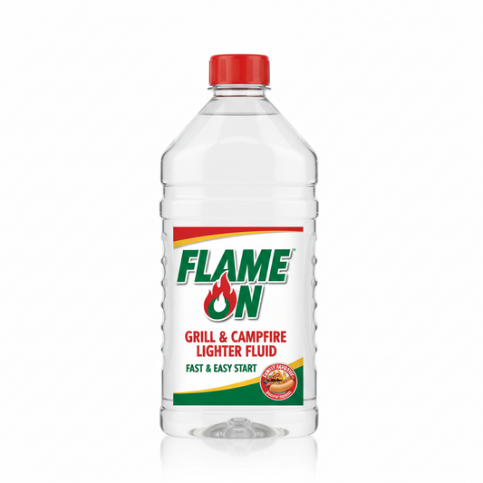 By Lighter Fluid
