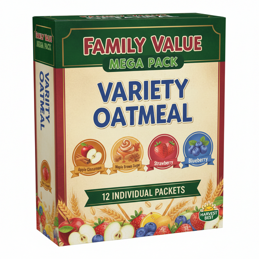 By Variety Oatmeal Box