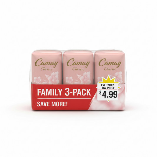 Camay Classic 3pk