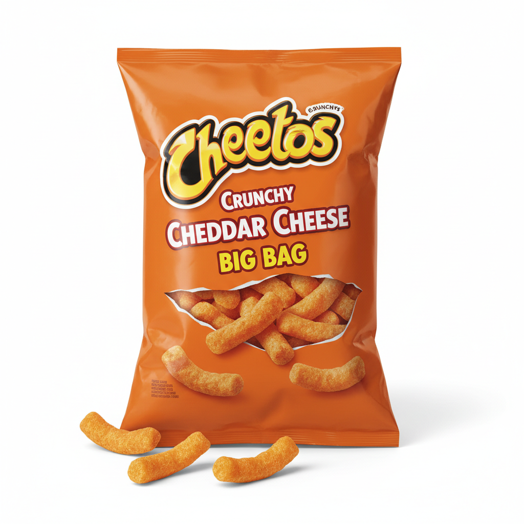 Cheetos Cheddar Cheese Big Bag