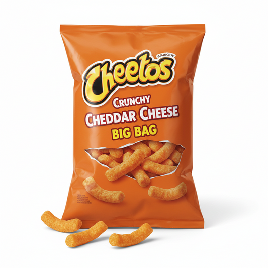 Cheetos Cheddar Cheese Big Bag