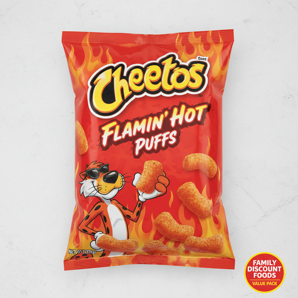 Cheetos Flamin Hot Puffs