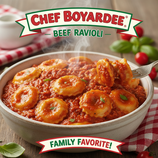 Chef Boyardee Ravioli