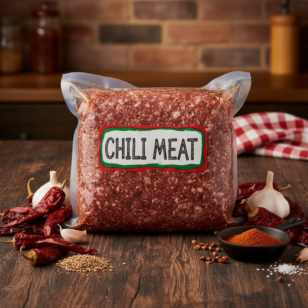 Chili Meat 5lbs Up