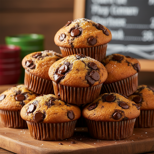 Cho Chip Muffins