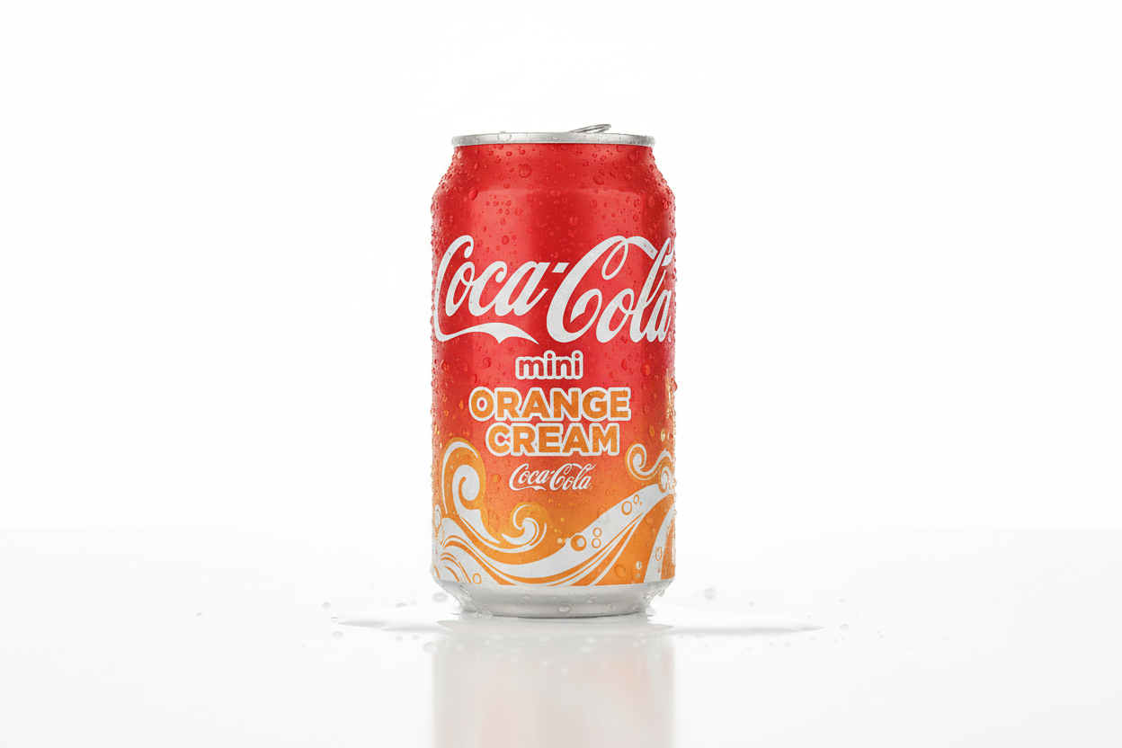 Coke Mini Orange Cream