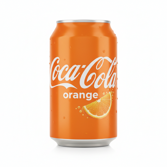 Coke Orange 12 Oz Can