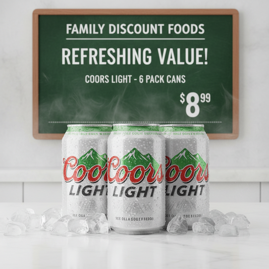 Coors Light 6 Pack