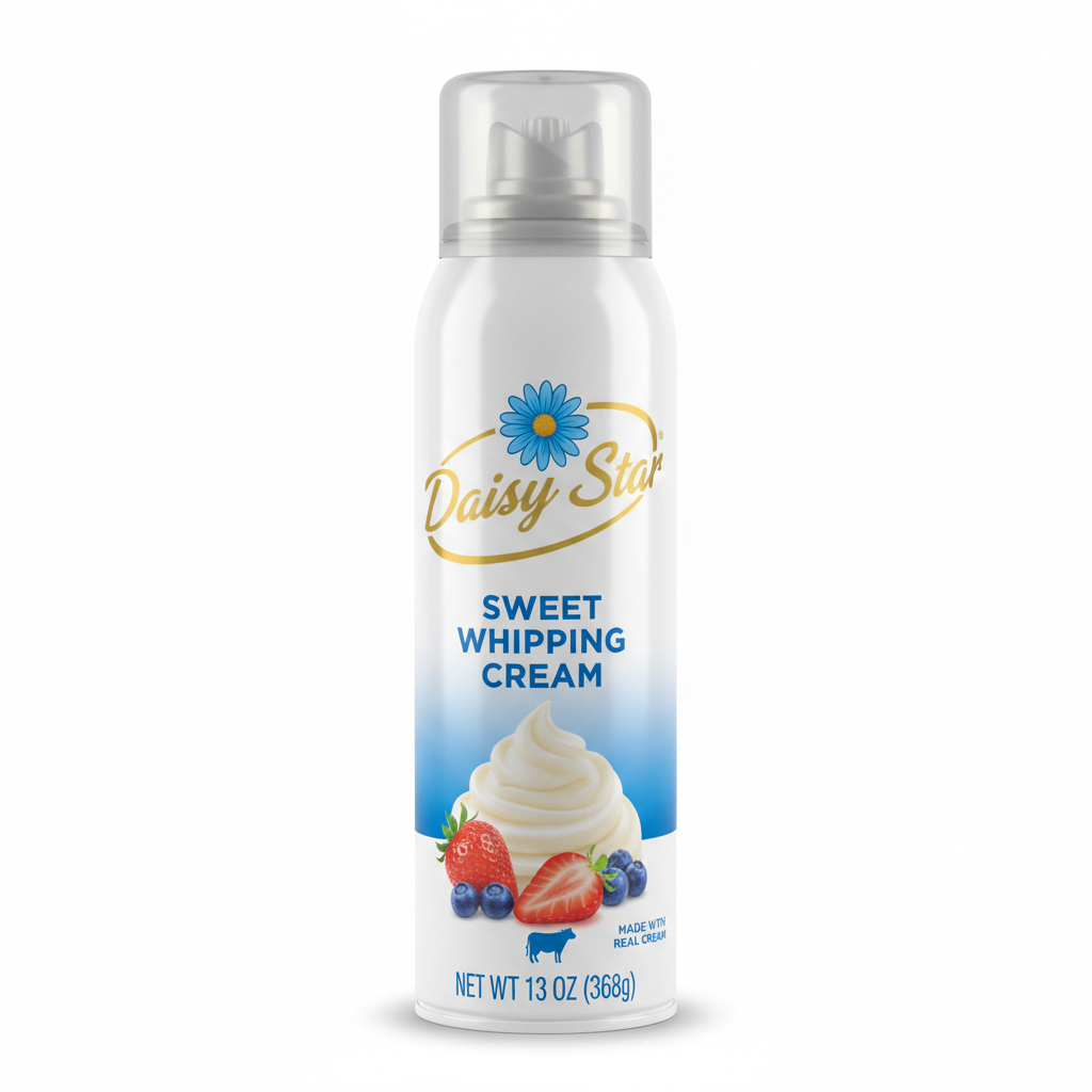 Daisy Star Whipping Cream