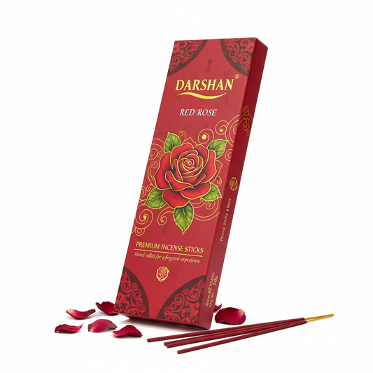 Darshan Red Rose Incense