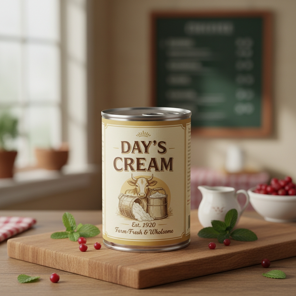Day's Can Single Cream
