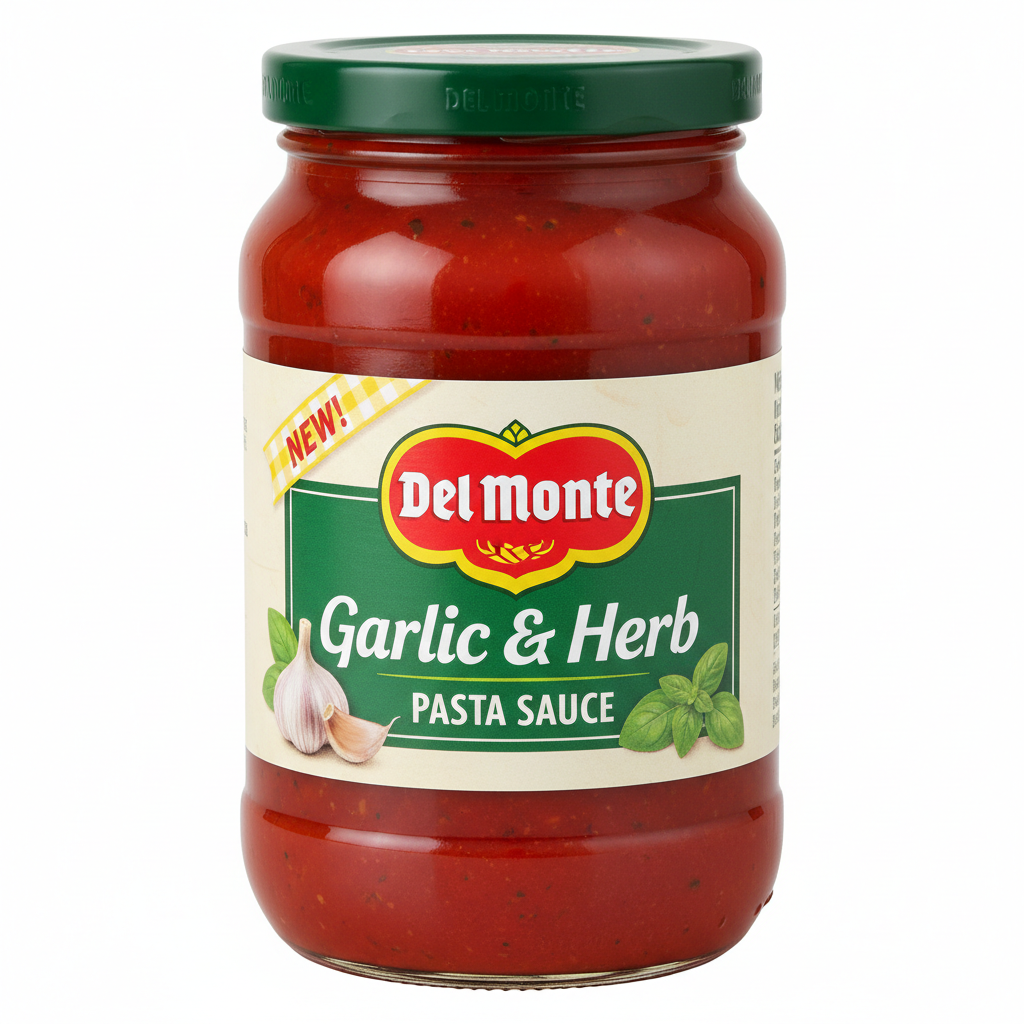 Del Monte Garlic & Herb Pasta Sauce