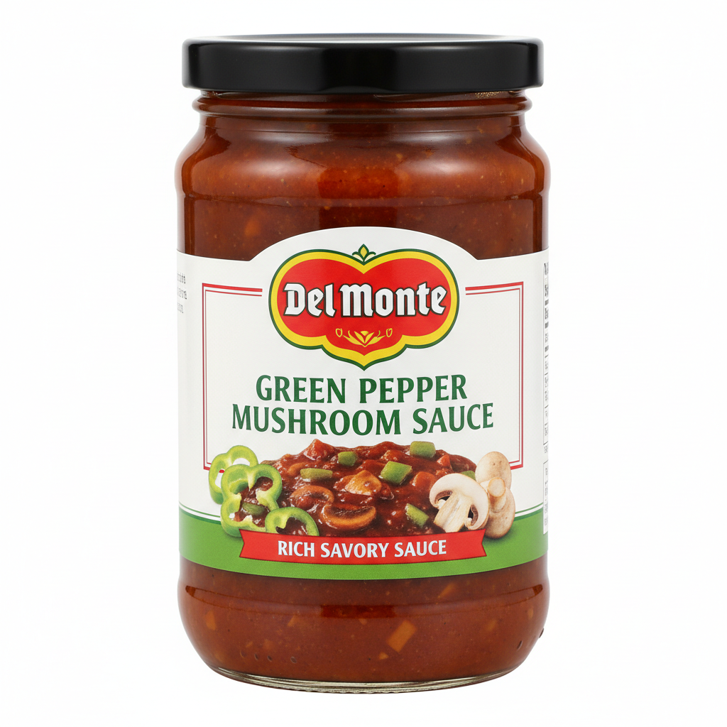 Del Monte Green Pepper Mushroom Sauce