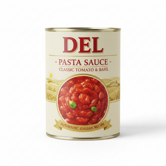Del Pasta Sauce Can