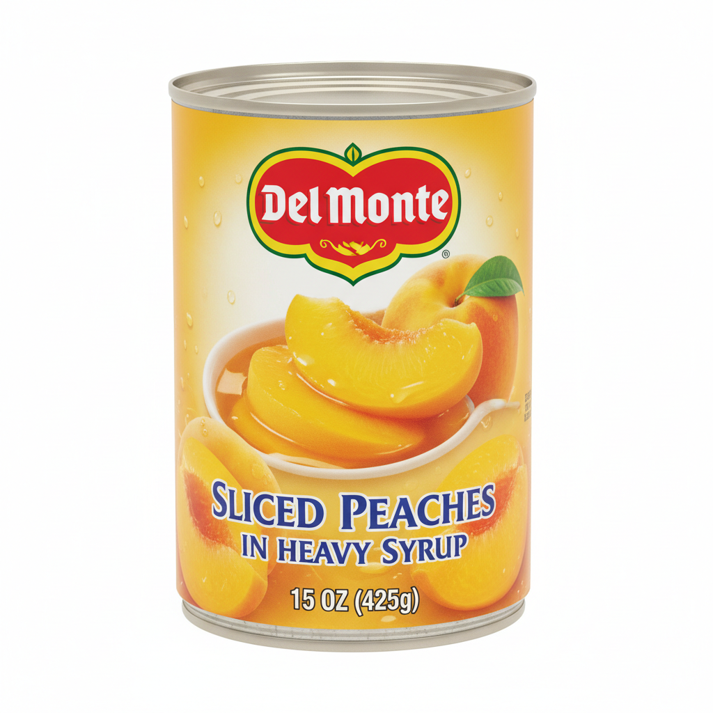 Dm Slicedcpeaches 15oz