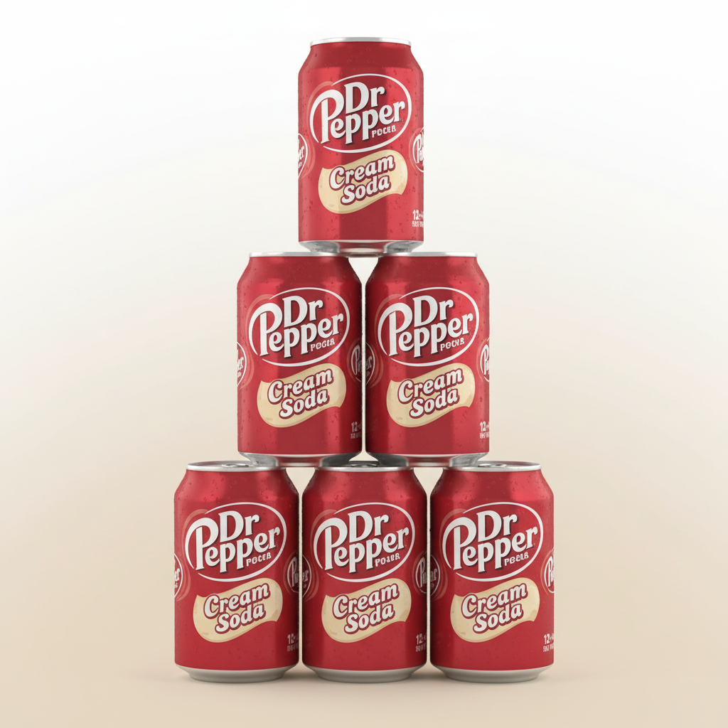 Dr Pepper Cream12 Can