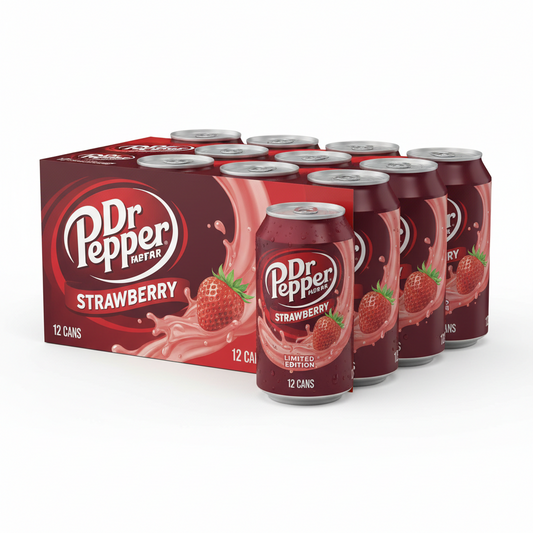 Dr Pepper Straw 12