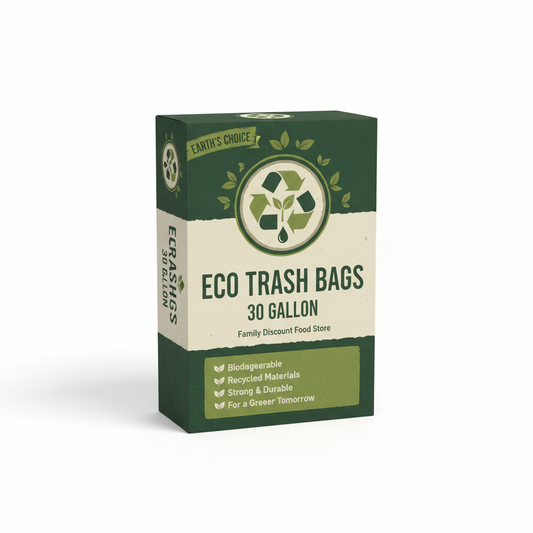 Eco Trash Bag 30 Gallon