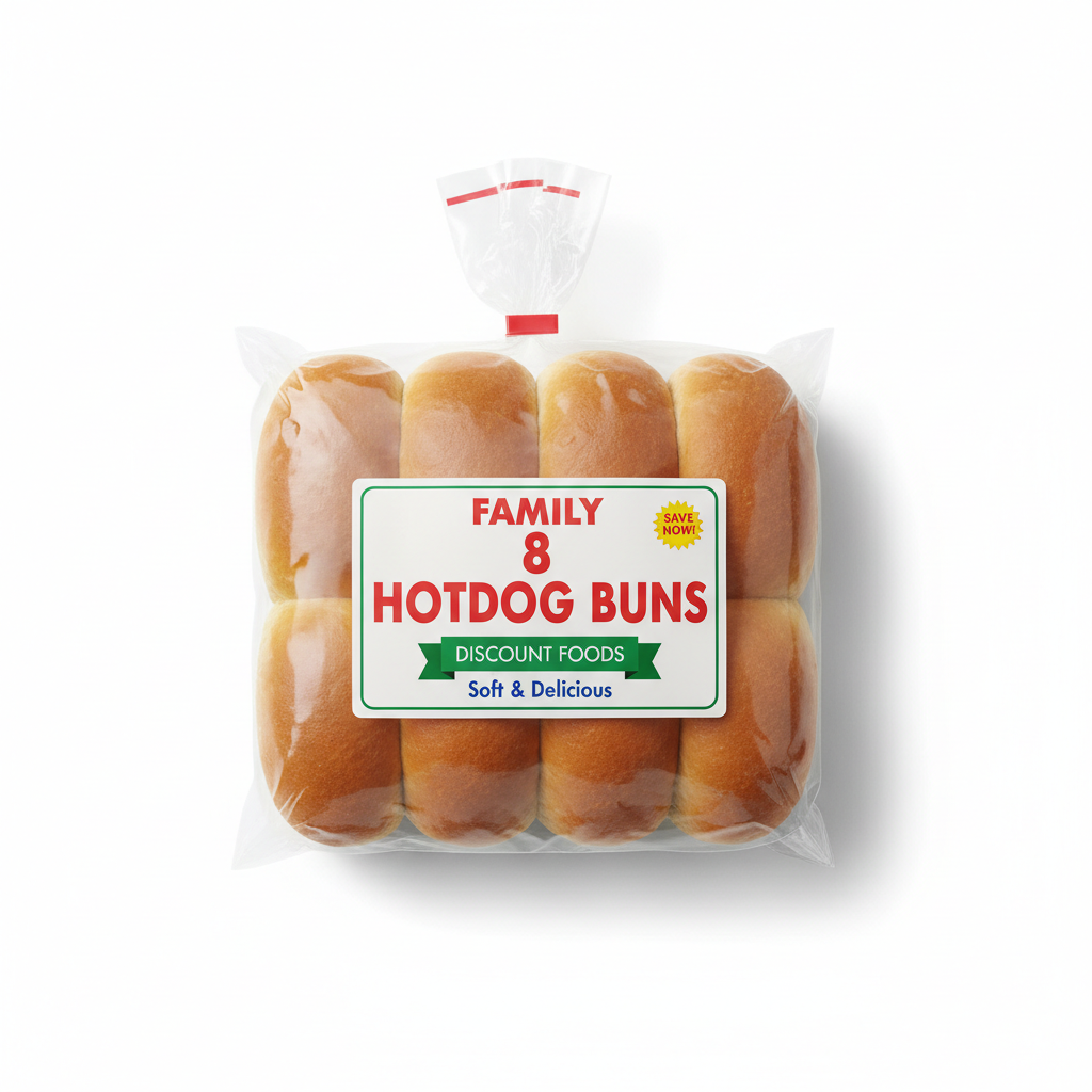 Family 8 Hotdog Buns