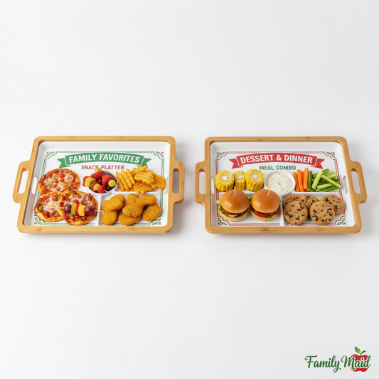 Family Maid 2 Pc Serving Tray