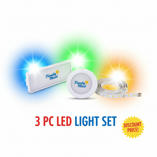 Family Maid 3 Pc Led Light