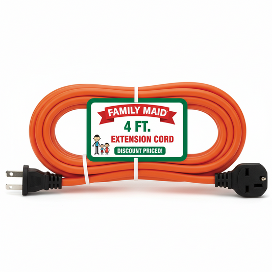 Family Maid 4 Ft Edxtension Cord
