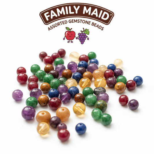 Family Maid Assorted Gemstone Beads