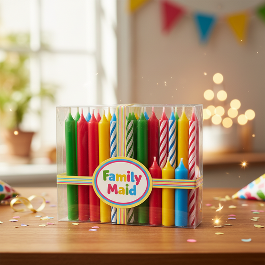 Family Maid B Day Candle Set