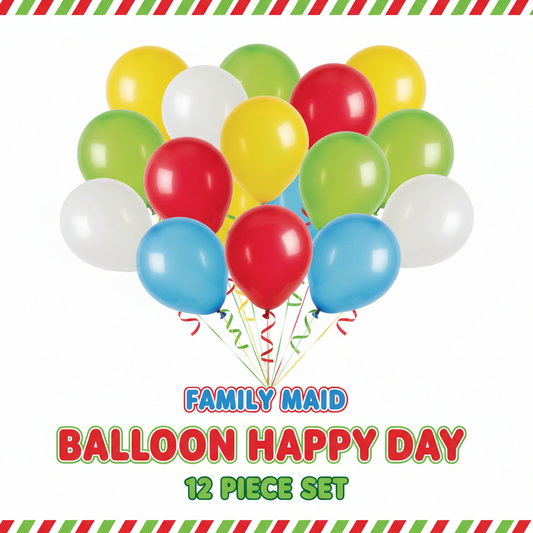 Family Maid Baloon H Day 12 Pc