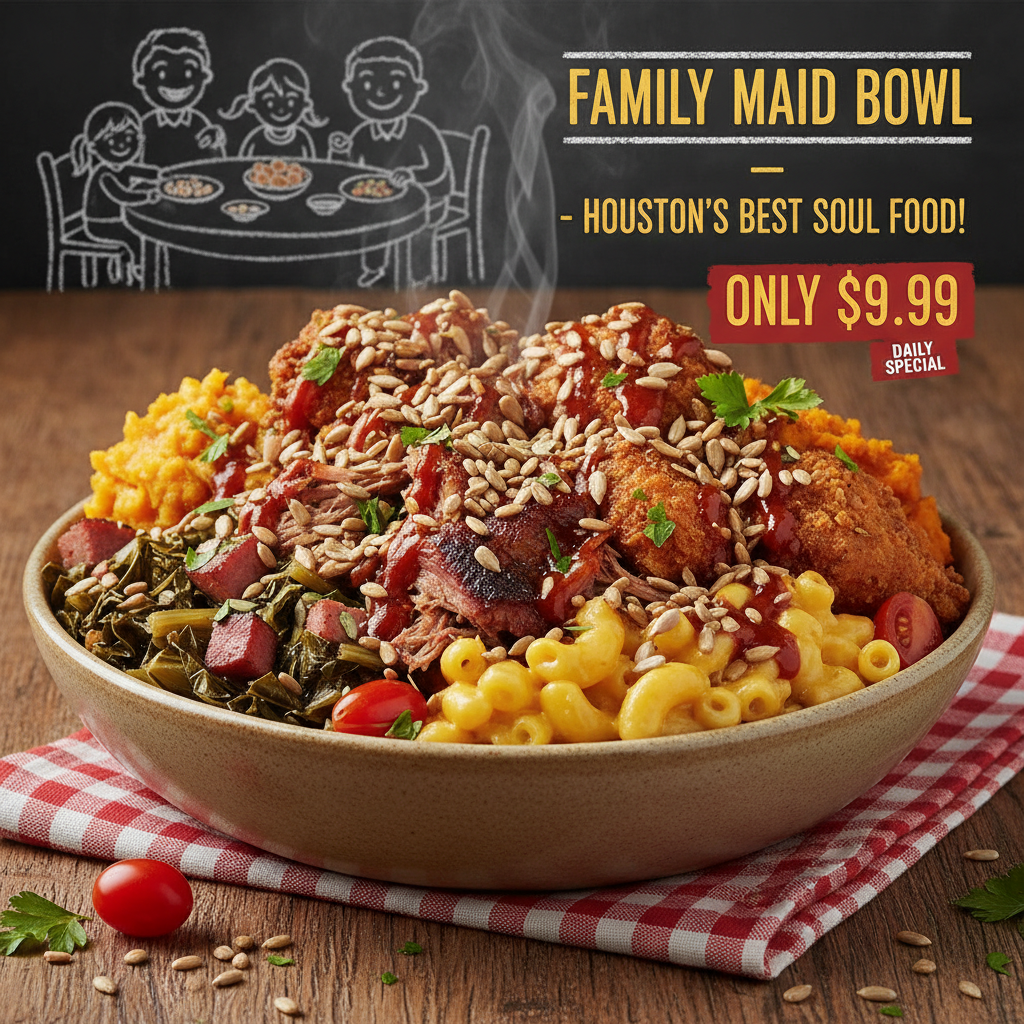 Family Maid Bowl Sunflower