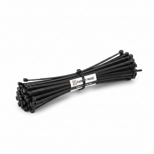 Family Maid Cable Ties Blk