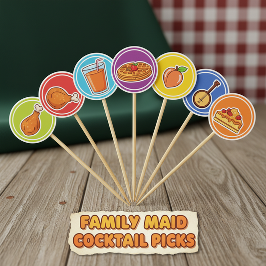 Family Maid Cocktail Picks