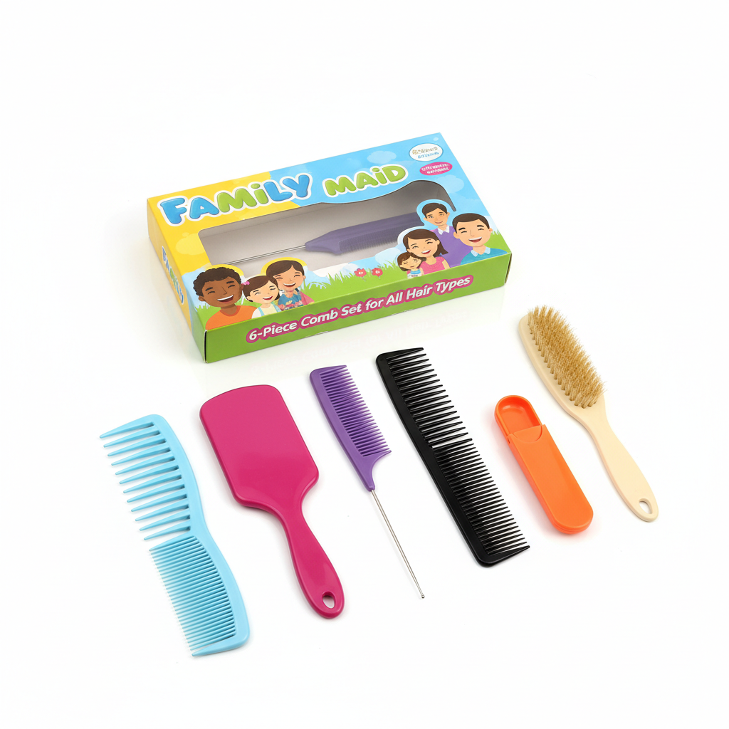 Family Maid Comb 6 Pc