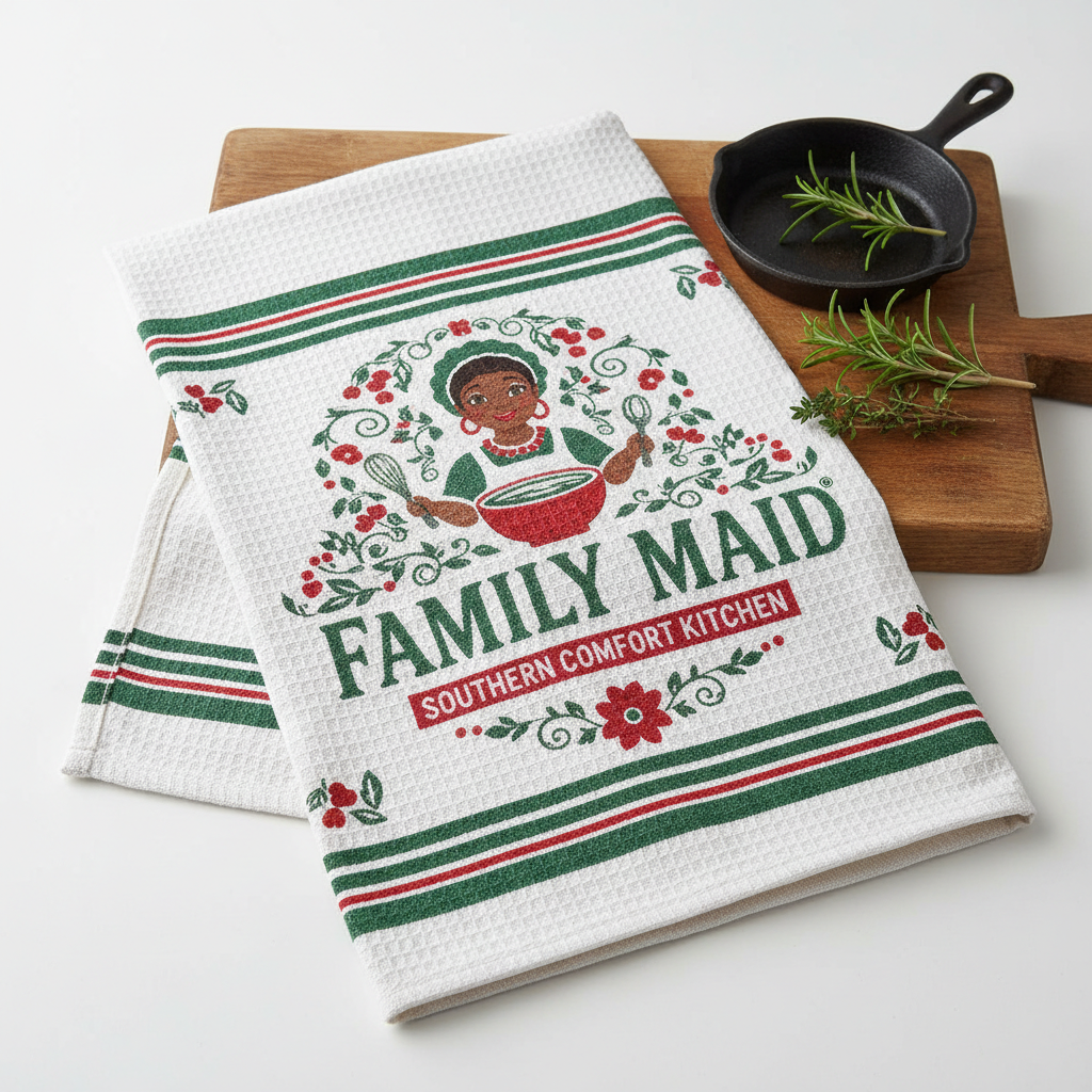 Family Maid Dish Towel
