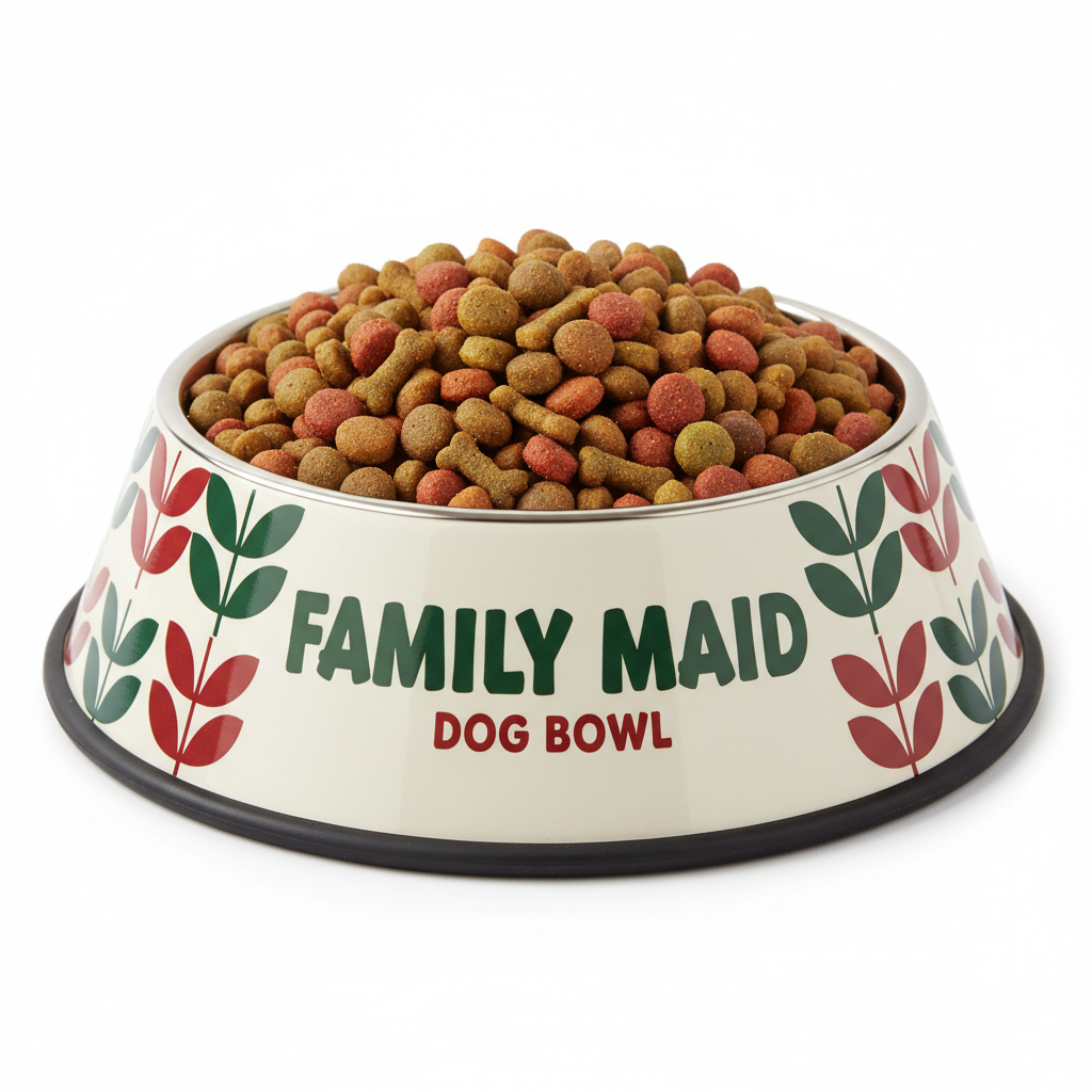 Family Maid Dog Bowl