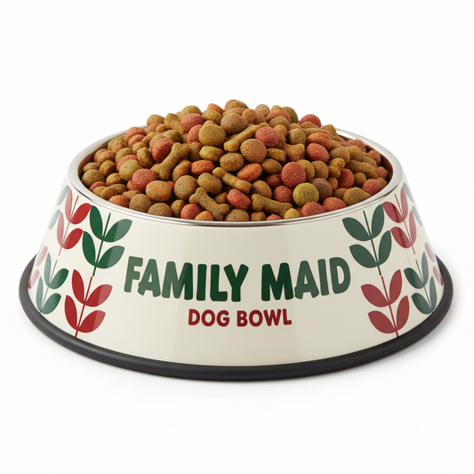 Family Maid Dog Bowl