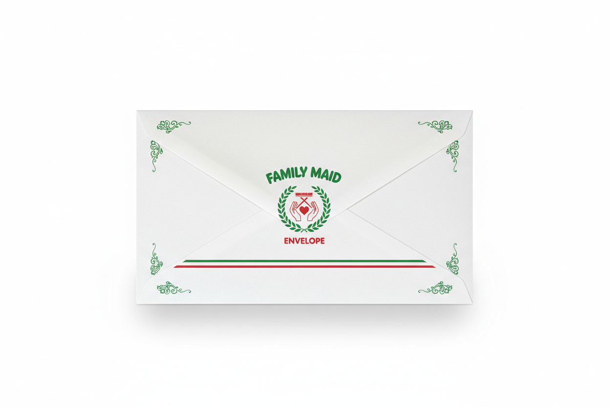 Family Maid Envelope 4x7.25