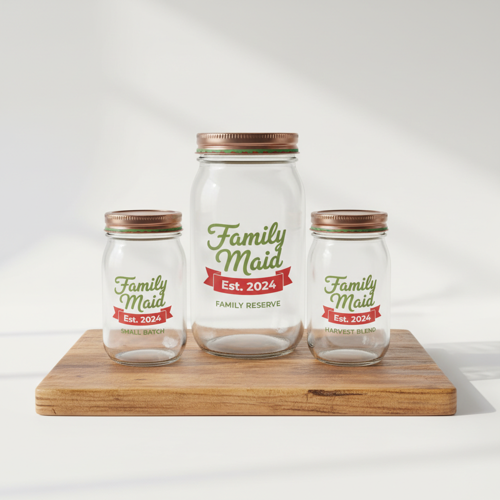 Family Maid Jar 3 Pc