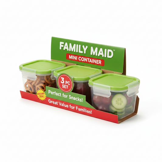 Family Maid Mini Cantainer 3 Pc