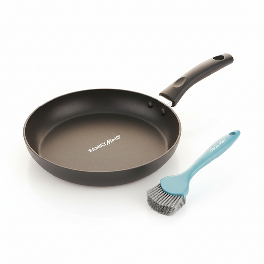 Family Maid Pan  W/ Brush